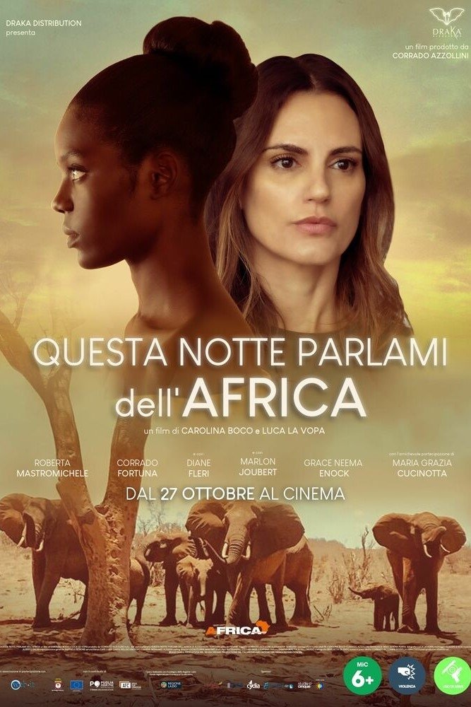 Постер Questa notte parlami dell'Africa